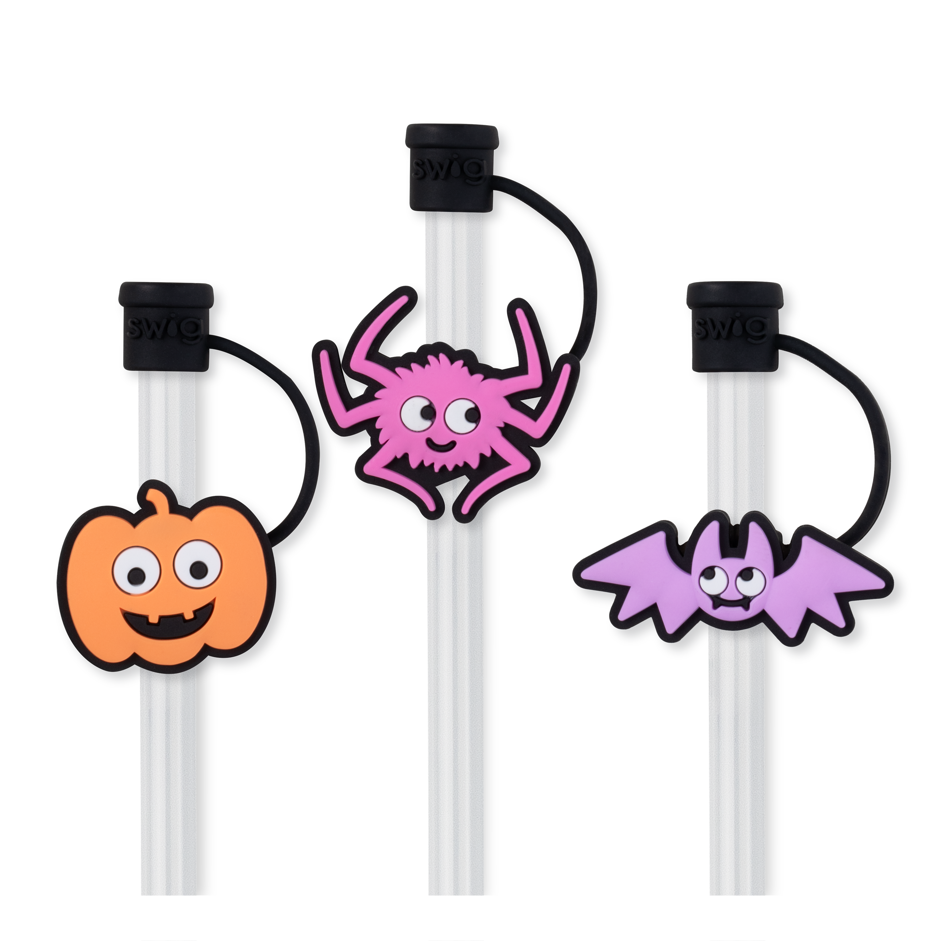 Sweet & Spooky Swig Straw Topper Set-Straw Toppers-Dear Me Southern Boutique, located in DeRidder, Louisiana