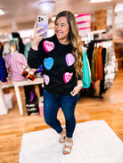 Sweet Talker Pullover-Sweaters-Dear Me Southern Boutique, located in DeRidder, Louisiana