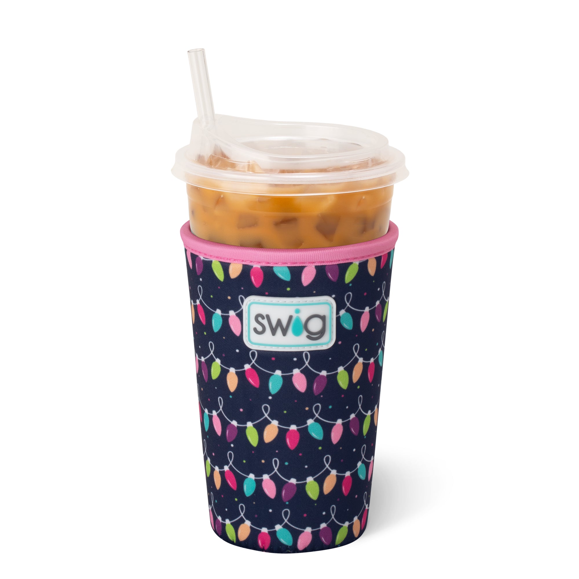 Tacky Lights Iced Cup Coolie-Travel Mugs-Dear Me Southern Boutique, located in DeRidder, Louisiana