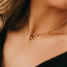 Tangled in Love Heart Necklace - WATERPROOF-Presales-Dear Me Southern Boutique, located in DeRidder, Louisiana