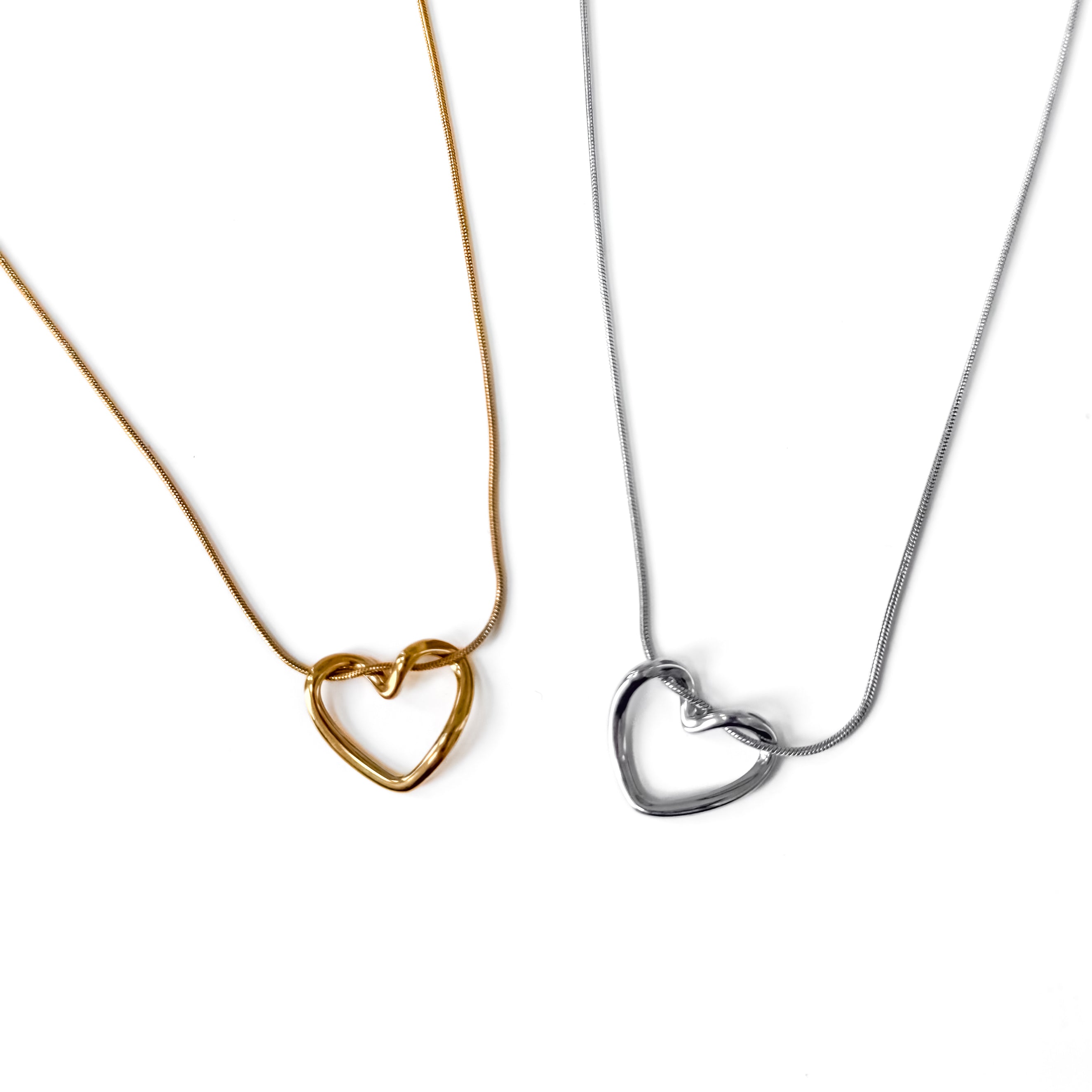 Tangled in Love Heart Necklace - WATERPROOF-Presales-Dear Me Southern Boutique, located in DeRidder, Louisiana