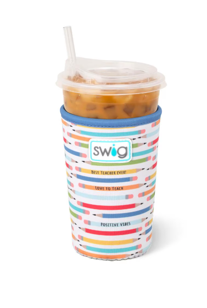 Teacher Life Swig Iced Cup Coolie-Drink Coolies-Dear Me Southern Boutique, located in DeRidder, Louisiana