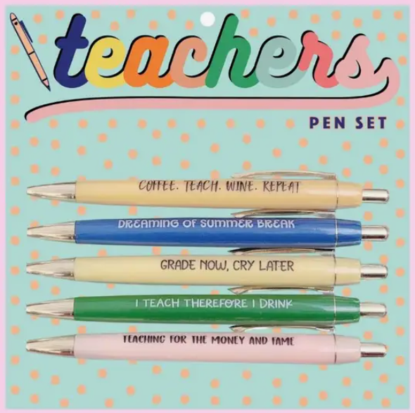 Teachers Pen Set-Home/Gift-Dear Me Southern Boutique, located in DeRidder, Louisiana