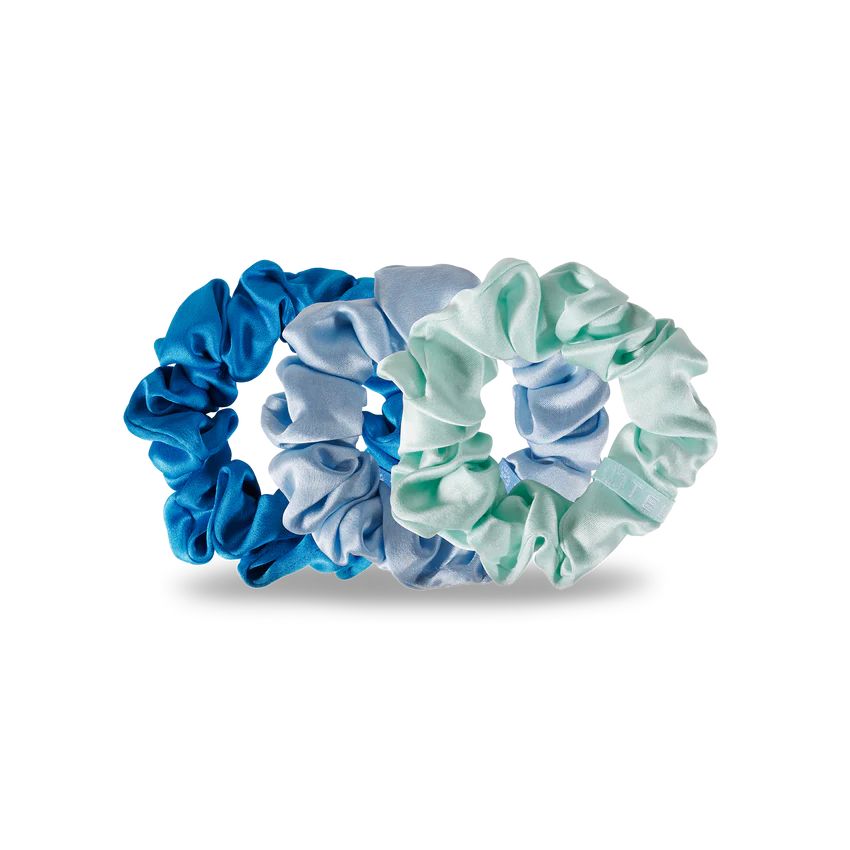 Teleties Blue My Mind Scrunchies-Scrunchies-Dear Me Southern Boutique, located in DeRidder, Louisiana