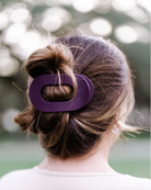 Teleties Flat Clip- Purple-Hair Clips-Dear Me Southern Boutique, located in DeRidder, Louisiana