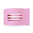 Teleties Flat Rectangle Clip - Merry Pinkmas-Hair Clips-Dear Me Southern Boutique, located in DeRidder, Louisiana