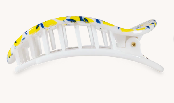 Teleties Flat Round Clip- Limoncello-Hair Clips-Dear Me Southern Boutique, located in DeRidder, Louisiana