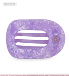 Teleties Flat Round Hair Clip - Lavender Mist-Hair Clips-Dear Me Southern Boutique, located in DeRidder, Louisiana