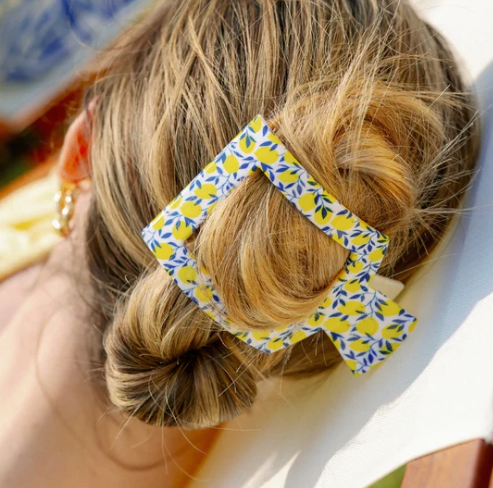Teleties Flat Square Clip- Limoncello-Hair Clips-Dear Me Southern Boutique, located in DeRidder, Louisiana