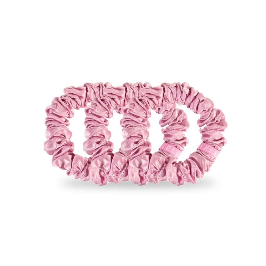 Teleties I Pink I Love You Scrunchies-Hair accessories-Dear Me Southern Boutique, located in DeRidder, Louisiana