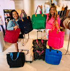 Tenley Quilted Tote Roller Bag - 8 Colors-Presales-Dear Me Southern Boutique, located in DeRidder, Louisiana