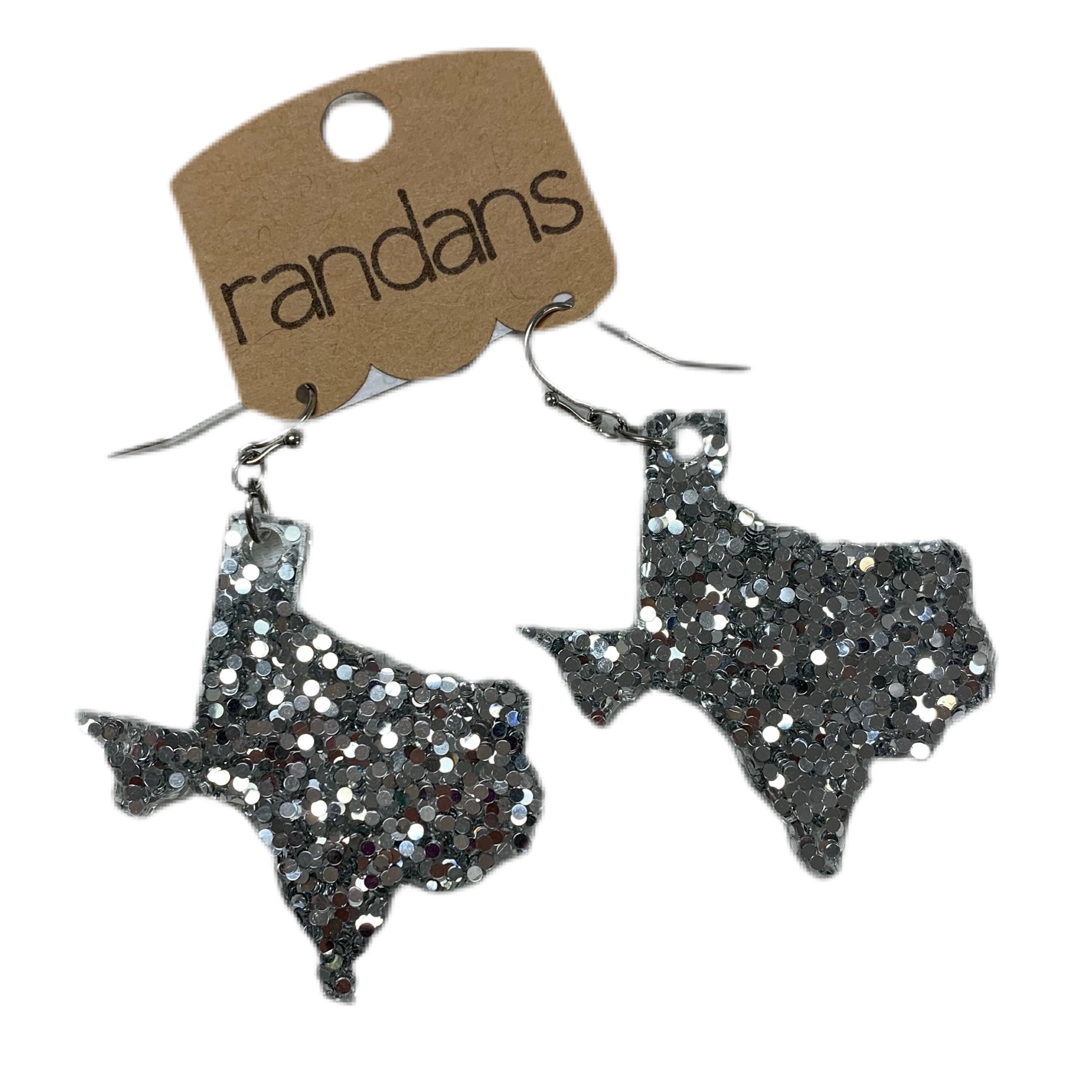 Texas Silver Randans-Earrings-Dear Me Southern Boutique, located in DeRidder, Louisiana