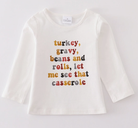 Thanksgiving Dinner Tee - Kids-Kids Clothing-Dear Me Southern Boutique, located in DeRidder, Louisiana