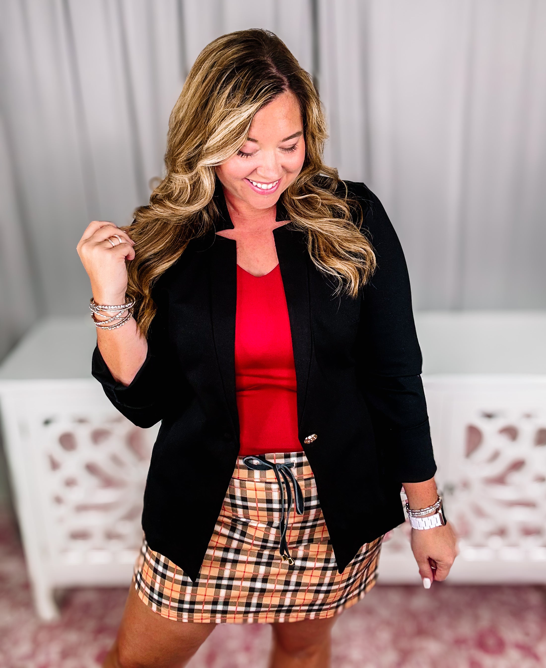 The Fifth Avenue Blazer-Jackets-Dear Me Southern Boutique, located in DeRidder, Louisiana