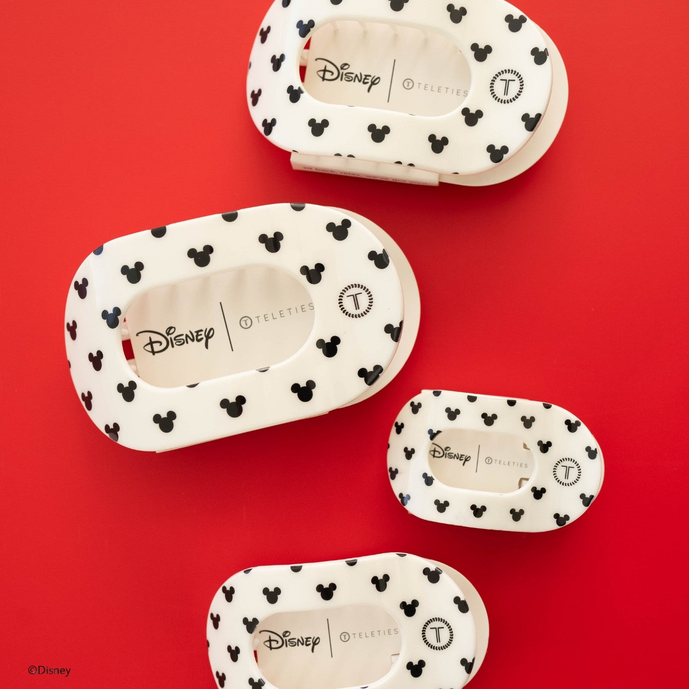 The Iconic Mickey Mouse Teleties Clip-Hair Clips-Dear Me Southern Boutique, located in DeRidder, Louisiana
