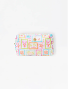The Jet Set Stamp Travel Pouch-cosmetic bag-Dear Me Southern Boutique, located in DeRidder, Louisiana