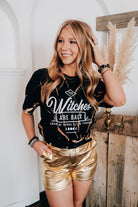 The Witches Are Back Bleached Tee-Dear Me Southern Boutique, located in DeRidder, Louisiana