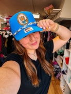 Tiger Portrait Trucker Hat-Trucker Hats-Dear Me Southern Boutique, located in DeRidder, Louisiana