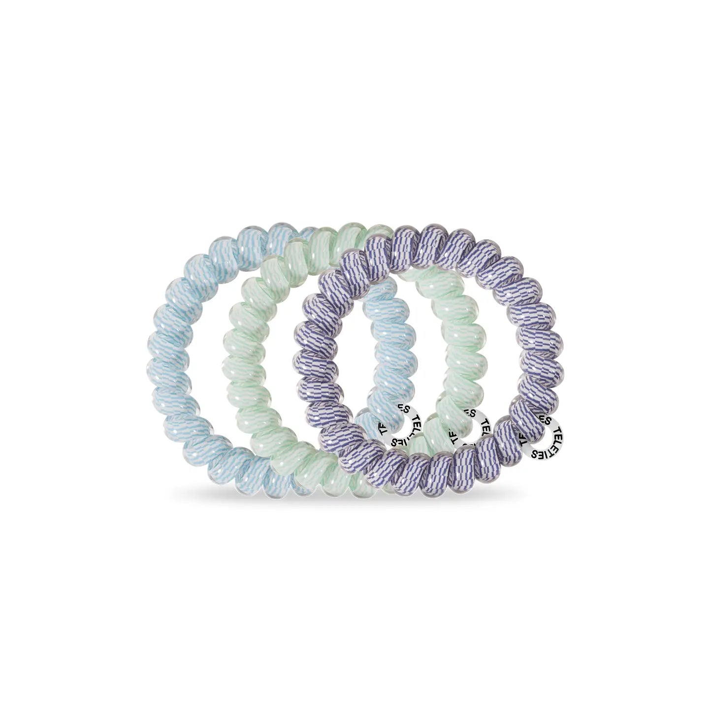 Totally Turquoise - Large Teleties-Mixed Hair Ties-Dear Me Southern Boutique, located in DeRidder, Louisiana