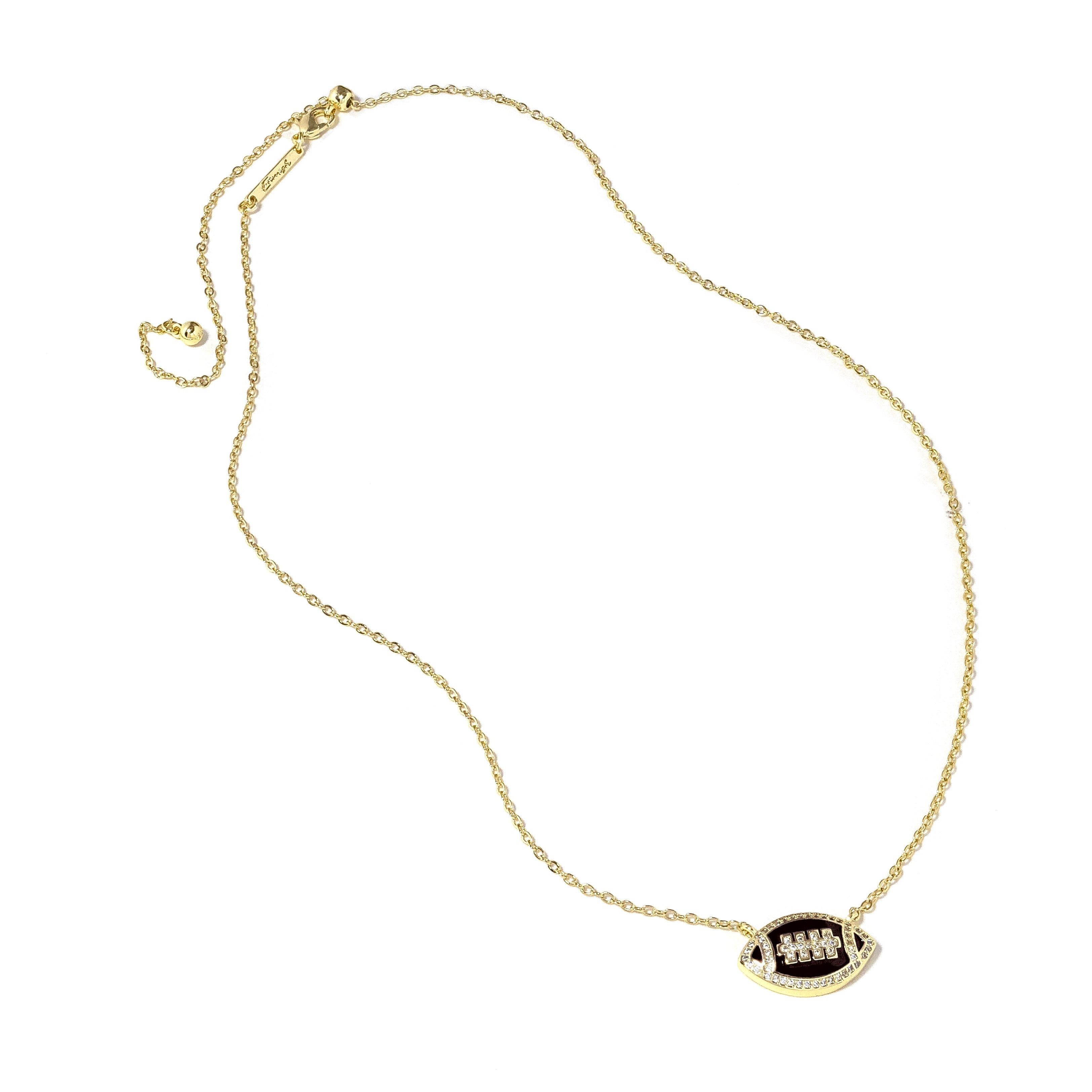 Touchdown Necklace-Dear Me Southern Boutique, located in DeRidder, Louisiana