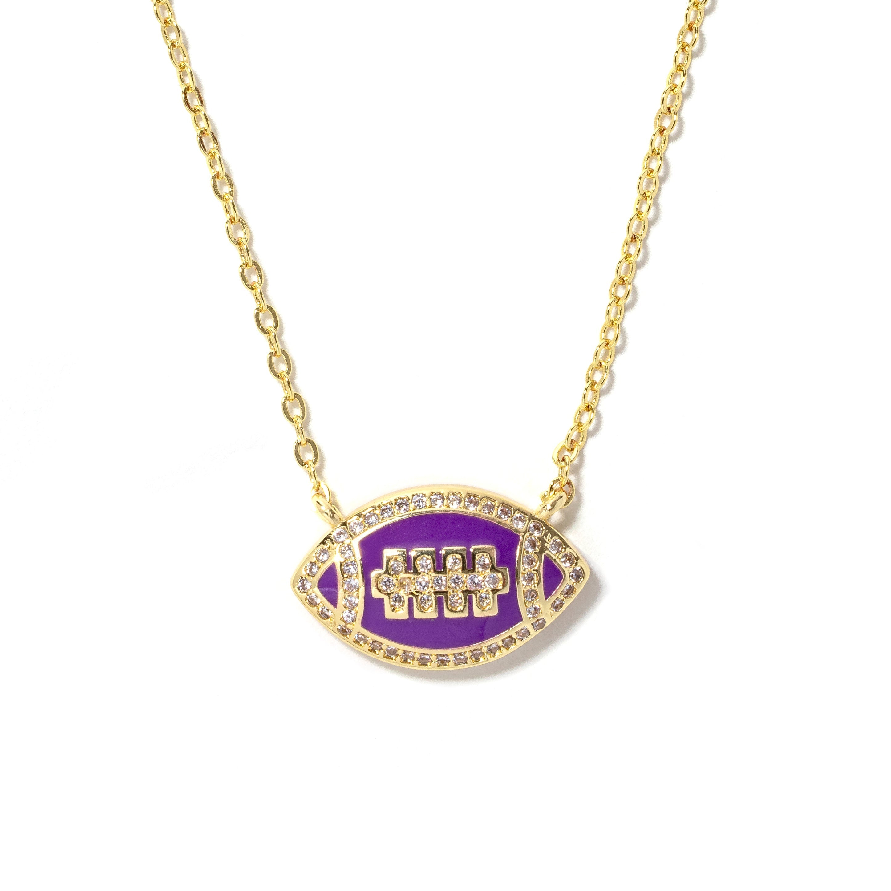 Touchdown Necklace-Dear Me Southern Boutique, located in DeRidder, Louisiana