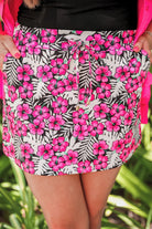 Tropical Flora Everyday Skort-Skort-Dear Me Southern Boutique, located in DeRidder, Louisiana
