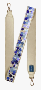 True Blue Confetti Bag Strap-Straps-Dear Me Southern Boutique, located in DeRidder, Louisiana