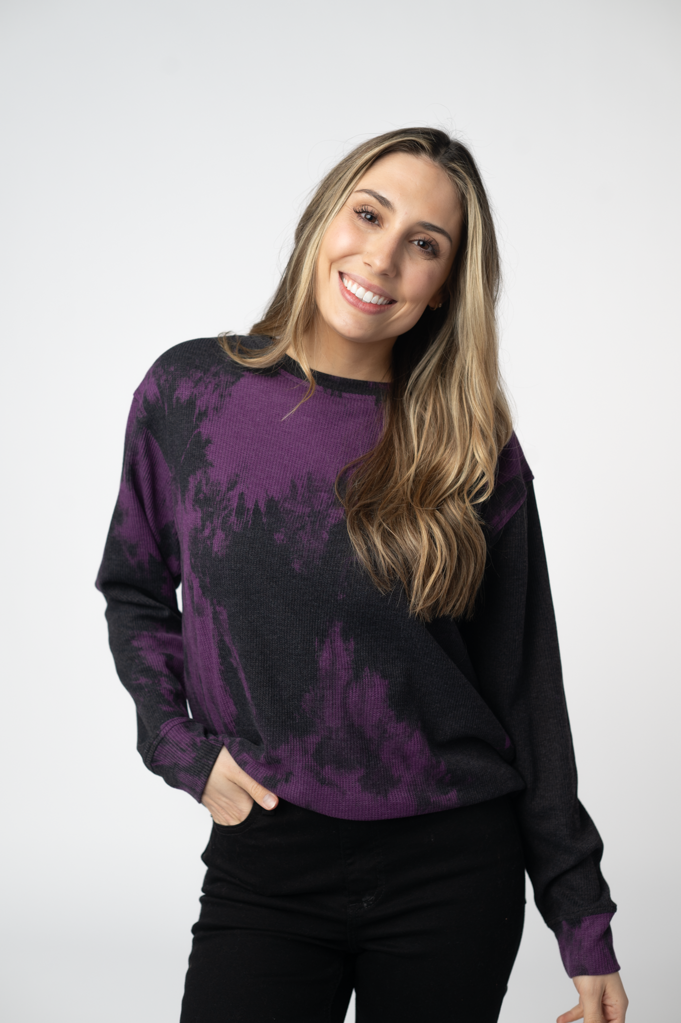 Twilight Tie Dye Pullover-pullover-Dear Me Southern Boutique, located in DeRidder, Louisiana