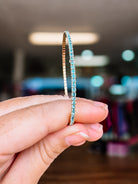 Venice Crystal Bangle - Gold Metal-Presales-Dear Me Southern Boutique, located in DeRidder, Louisiana