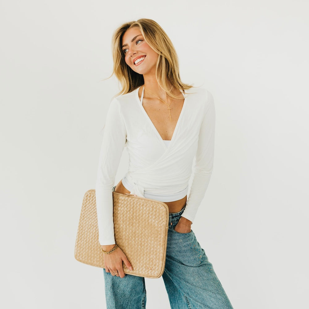 Walker Woven Laptop Sleeve - ARRAY SPECIAL-Presales-Dear Me Southern Boutique, located in DeRidder, Louisiana