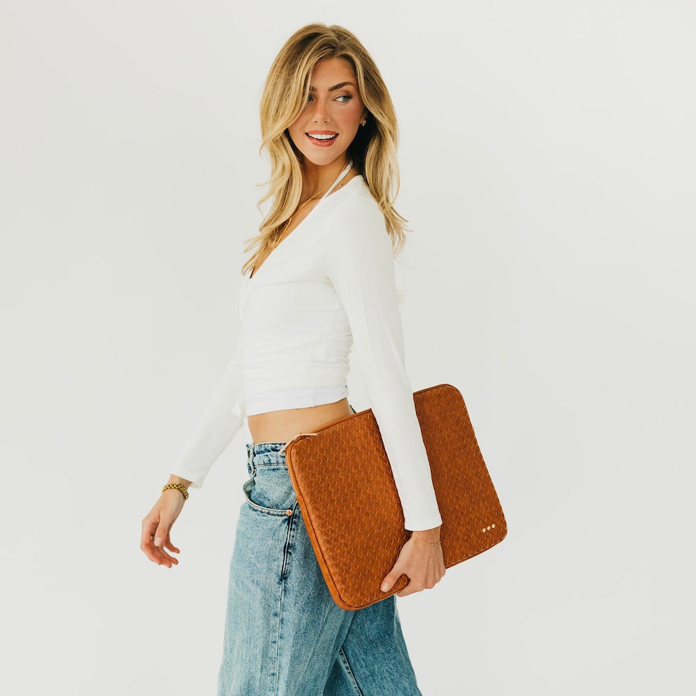 Walker Woven Laptop Sleeve - ARRAY SPECIAL-Presales-Dear Me Southern Boutique, located in DeRidder, Louisiana