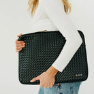 Walker Woven Laptop Sleeve-Clutch Bags-Dear Me Southern Boutique, located in DeRidder, Louisiana