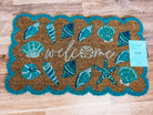 Welcome Seashell Doormat-Door Mats-Dear Me Southern Boutique, located in DeRidder, Louisiana