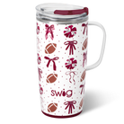 We've Got Spirit Maroon Travel Mug 22oz-Drinkwear-Dear Me Southern Boutique, located in DeRidder, Louisiana
