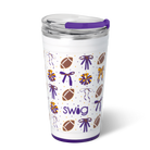 We've Got Spirit Purple + Yellow Swig Party Cup 24oz-Drinkwear-Dear Me Southern Boutique, located in DeRidder, Louisiana