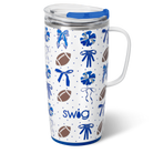 We've Got Spirit Royal Travel Mug 22oz-Travel Mugs-Dear Me Southern Boutique, located in DeRidder, Louisiana
