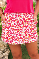 Wild Crush Leopard Everyday Skort-Skort-Dear Me Southern Boutique, located in DeRidder, Louisiana