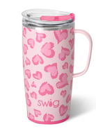 Wild at Heart Swig Travel Mug 22oz-Travel Mugs-Dear Me Southern Boutique, located in DeRidder, Louisiana