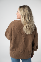 Willow Cardigan - Mocha-Cardigan-Dear Me Southern Boutique, located in DeRidder, Louisiana