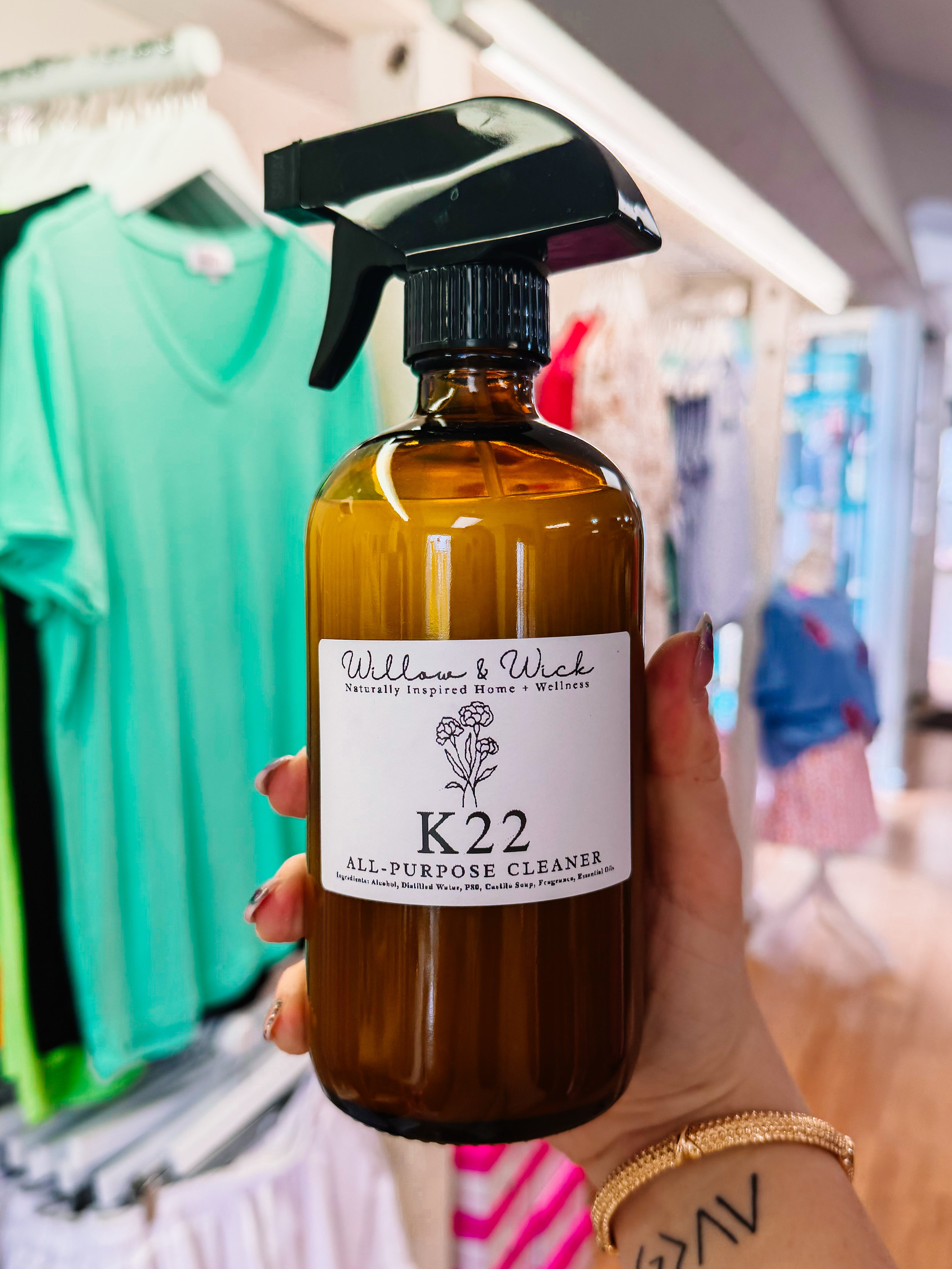 Willow & Wick All Purpose Cleaner-Home/Gift-Dear Me Southern Boutique, located in DeRidder, Louisiana