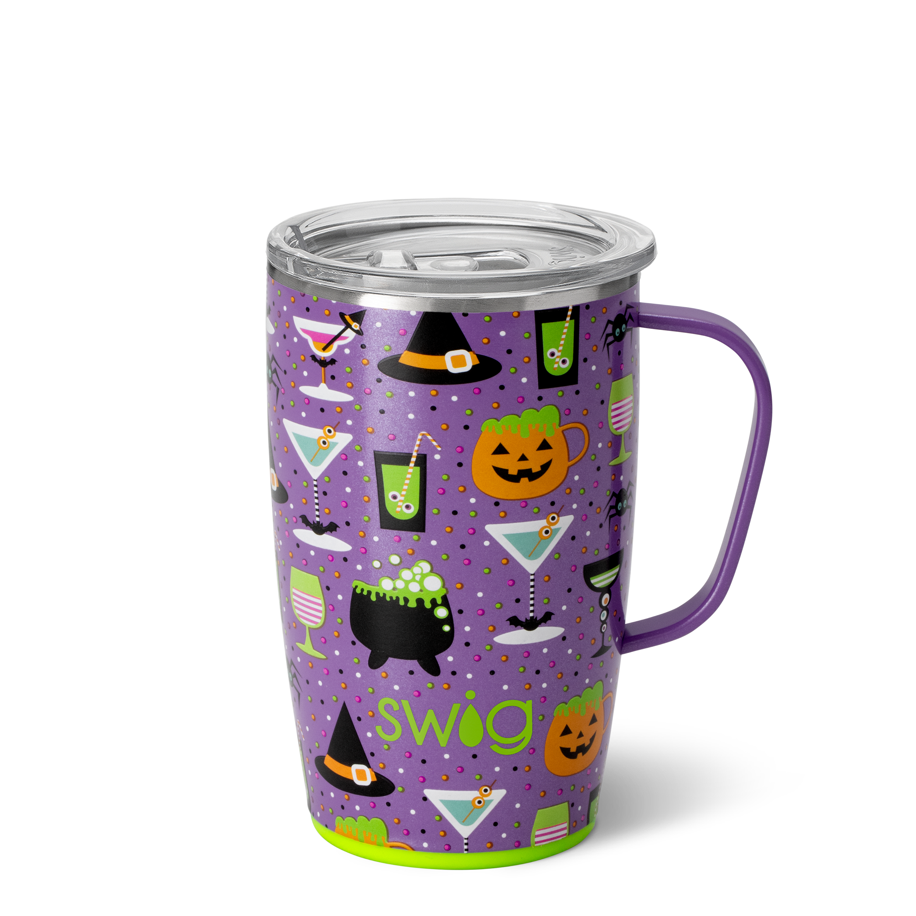 Witches Brew Swig Travel Mug 18oz-Travel Mugs-Dear Me Southern Boutique, located in DeRidder, Louisiana