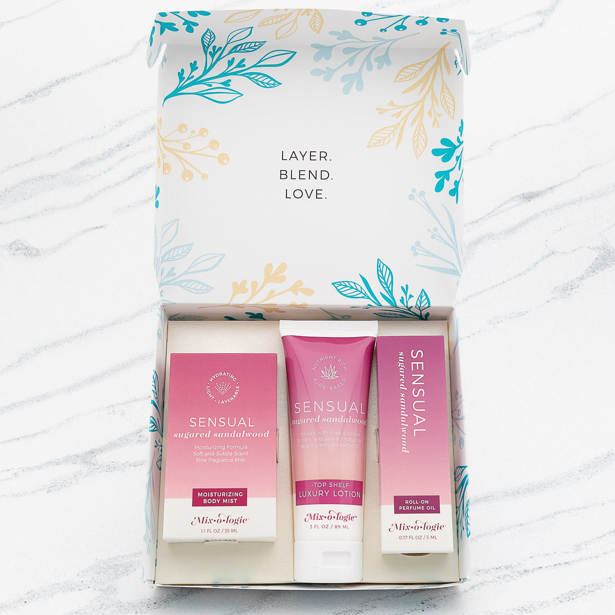 Women's Gift Set Trio Box by Mixologie-Presales-Dear Me Southern Boutique, located in DeRidder, Louisiana