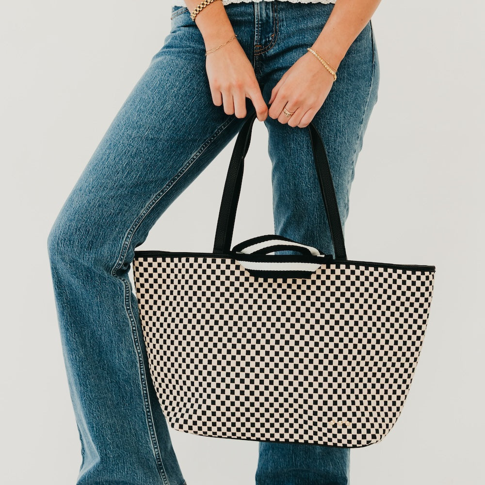 Woven Tiffany Organizer Tote Bag-Presales-Dear Me Southern Boutique, located in DeRidder, Louisiana