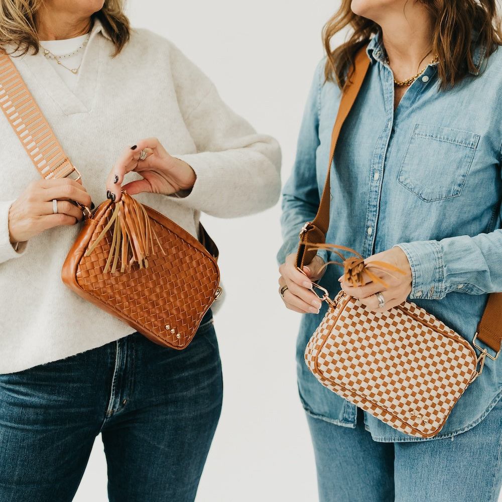 Woven Willow Camera Crossbody Bag-Presales-Dear Me Southern Boutique, located in DeRidder, Louisiana