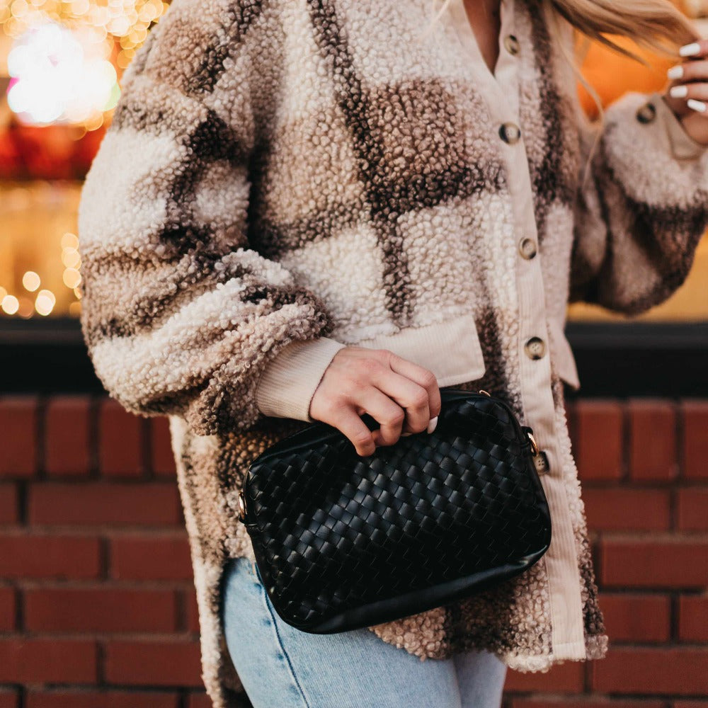 Woven Willow Camera Crossbody Bag-Presales-Dear Me Southern Boutique, located in DeRidder, Louisiana