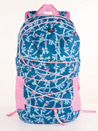 Wrapped In Ribbons Backpack-Tote Bags-Dear Me Southern Boutique, located in DeRidder, Louisiana