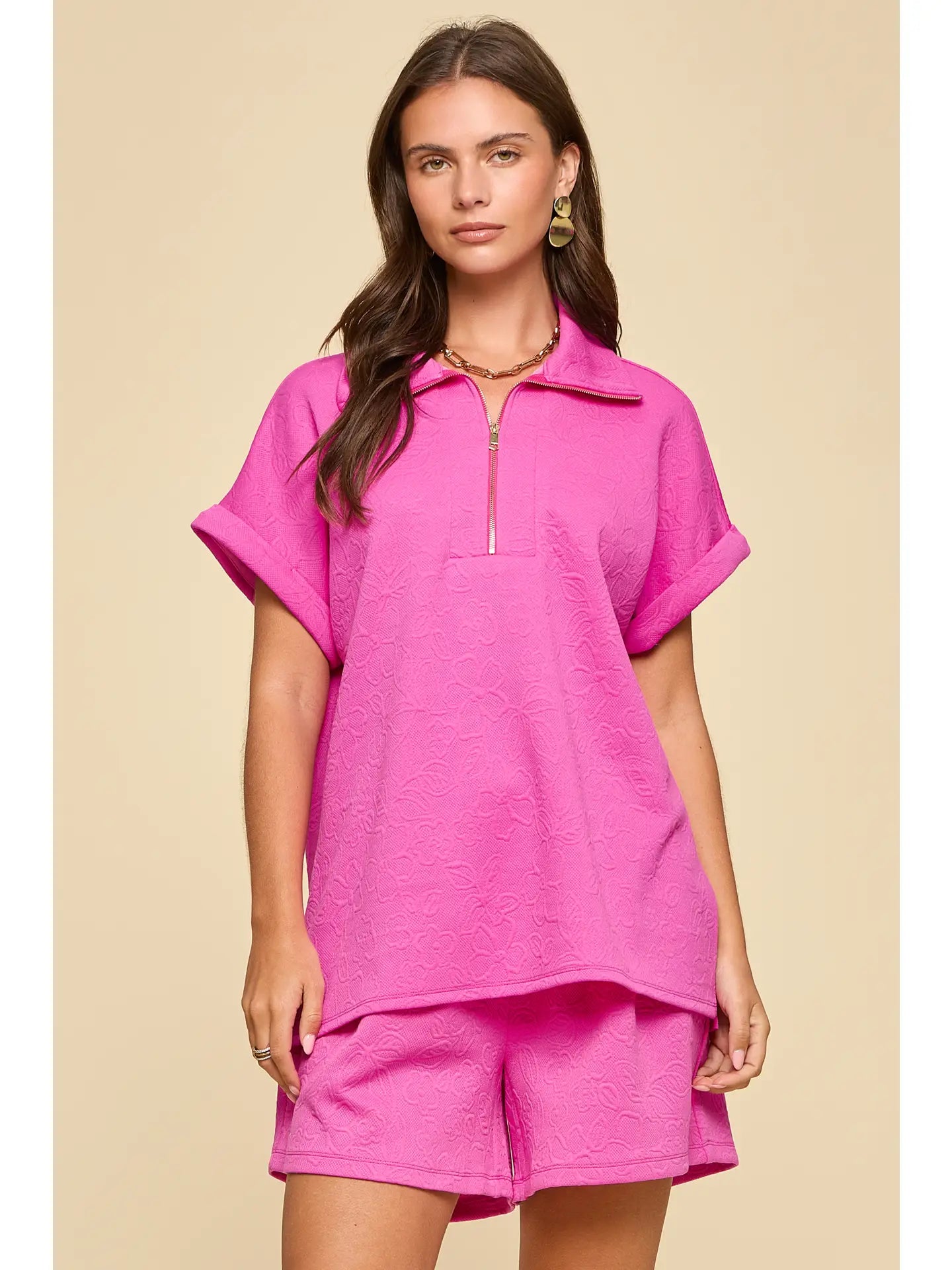 Yacht Club Set- Glow Pink-Dear Me Southern Boutique, located in DeRidder, Louisiana