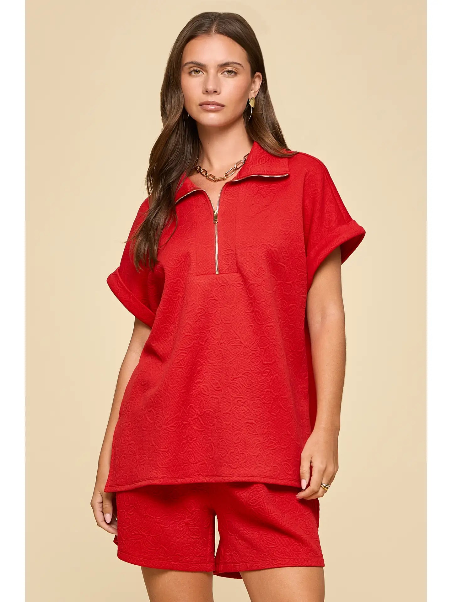 Yacht Club Set- Power Red-Dear Me Southern Boutique, located in DeRidder, Louisiana