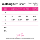 You're My Star Shorts-Bottoms-Dear Me Southern Boutique, located in DeRidder, Louisiana