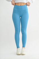 Zoey Leggings - Blue-Leggings-Dear Me Southern Boutique, located in DeRidder, Louisiana